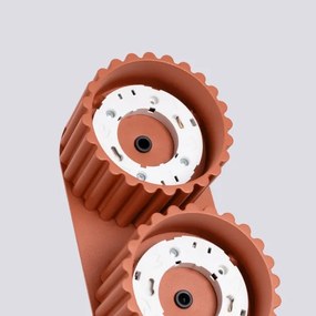 Sollux  SL.1803 - Faretto AURA 2xGX53/10W/230V arancione