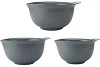 Set 3 ciotole grigie impilabili KitchenAid