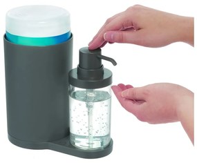 Set per il lavaggio a mano grigio Clean - iDesign