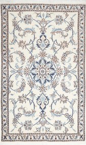 Nain Tappeto persiano 90x140 Beige (Iran) Annodato A Mano