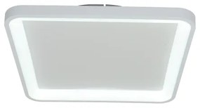Brilagi - Plafoniera LED dimmerabile FALCON SLIM LED/50W/230V 50x50 cm bianca + telecomando