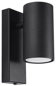 Sollux SL.1077 - Applique UTTI 1xGU10/40W/230V nera