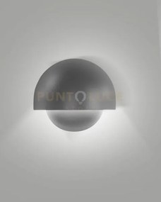 Ector applique da esterno a led 10w 3000k 990lm grigio scuro ip65
