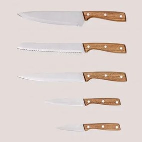 Set di coltelli da cucina Espe Acacia Marrone - Sklum