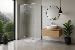 Cabina doccia Rea Atlas 100x100 Chrome