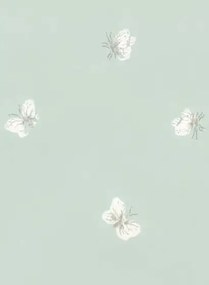 Cole & Son Carta da parati Peaseblossom - Duck Egg