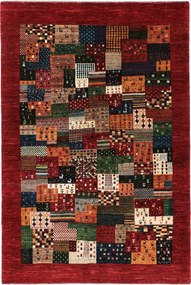 Loribaft Tappeto persiano 140x200 Verde (Iran) Annodato A Mano