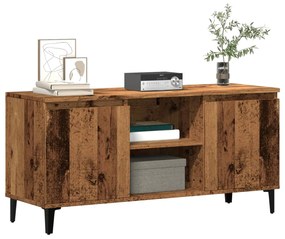 Mobile Porta Tv Legno Antico 102x35x50 Cm İn Legno Multistrato /