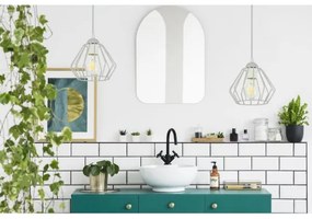 Lampadario a sospensione con filo CEED 1xE27/60W/230V grigio