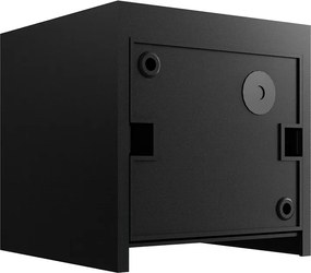 Applique LED Cubo 24W Bidirezionale IP65 CCT con LED OSRAM - Nera