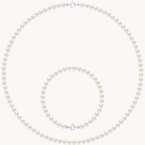 Set di 2 gioielli di perle Miriam