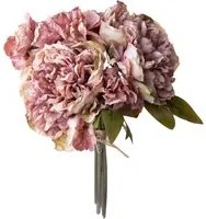 Set 3 Mazzi Artificiali Peonie per 7 30 cm