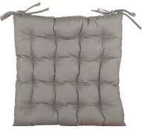 Cuscino sedia grigio 42x42 cm idrorepellente