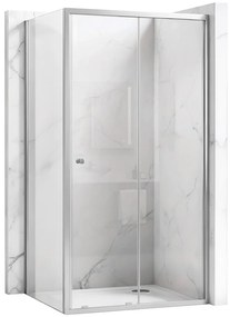 Cabina doccia Rea Primo Slide 110x90 Chrome