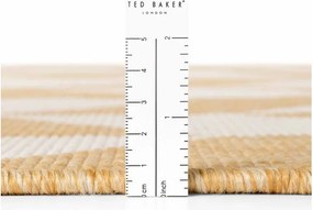 Passatoia da interno ed esterno giallo ocra/color crema 80x200 cm Haringey Terrick – Ted Baker