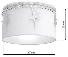 Plafoniera per bambini BALLET 1xE27/60W/230V