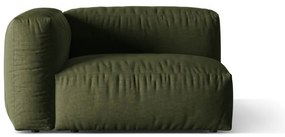 Modulo divano verde (angolo sinistro) Martina - Micadoni Home