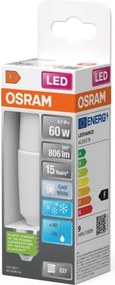 Lampadina LED STICK E27/8,5W/230V 4000K - Osram