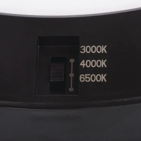 Kanlux 24605 - LED Lampada con sensore 2in1 ERGA LED/17W/230V 3000/4000/6500K nero