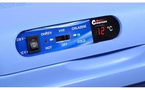 Contenitore refrigerante portatile con display — 48 W, 230/12 V, 25 L, blu