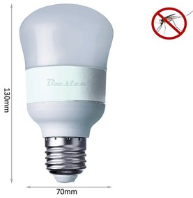 Lampada Led E27 Anti Zanzara Repellente 11W A70 AC110V 220V CCT 1800K 3800K 5800K 3 In 1 Triled B11WYMR