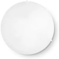 Lampada da soffitto bianco D 400 x H 120 mm