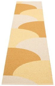 Passatoia da interno/esterno giallo ocra 70x270 cm Hill Ochre Pale Yellow – Pappelina