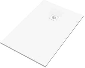 Piatto doccia SENSEA in composito minerale di resina gelificata Remix V3 bianco L 90 x L 140 x H 2.8 cm opaco