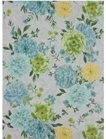Tapete Duchess Garden v. Matthew Williamson - Aqua/ Turquois