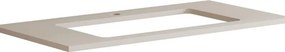 Top per lavabo Niwa L 90 x H 1.8 x P 46 cm laccato opaco sabbia truciolare
