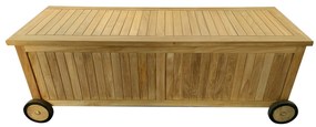 BRUMA - box con ruote in teak