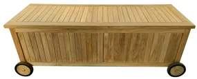 BRUMA - box con ruote in teak