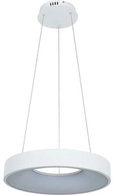 Brilagi - Lampadario a sospensione su cavo dimmerabile FALCON II LED/67W/230V Ø 40 cm bianco + telecomando