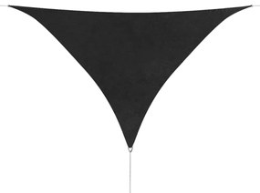Parasole A Vela Oxford Triangolare 5x5x5 M Antracite /
