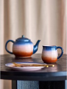 Tazze in set blu/arancioni in ceramica 4 pz 200 ml Tatum – Bloomingville