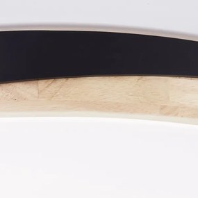 Brilliant - Plafoniera LED dimmerabile BAARLO LED/36W/230V diametro 50 cm nero + +TC