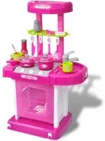 Cucina Giocattolo per Bambini con Effetti Luce/Suoni Rosa