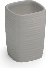 Gedy Kelly Portaspazzolino Tortora Chiaro In Ceramica