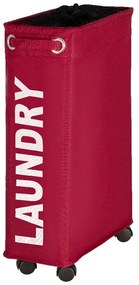 Cesto portabiancheria rosso , 44,4 l Corno - Wenko