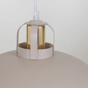 Brilagi - Lampadario a sospensione con filo FLAMENGO 2xE27/60W/230V beige