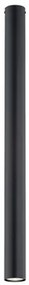 Plafoniera TECNO 1XXL da soffitto base GU10 Nera