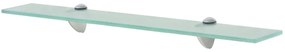 Mensola Galleggiante İn Vetro 60x10 Cm 8 Mm /