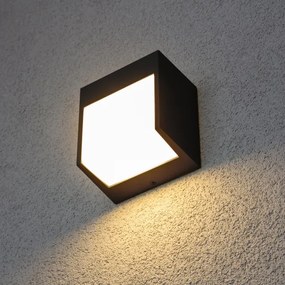 Brilagi - Applique a LED da esterno TERNI LED/12W/230V nero IP44
