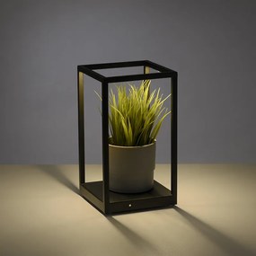 Lampada da tavolo di design nera con LED con dimmer tattile - Jitske