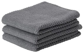 Set di 3 asciugamani in cotone 27x27 cm - Zone
