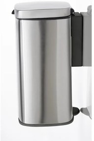 WENKO 25336100 - Cestino SARE 21,5x29,5 cm argento