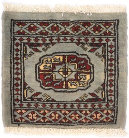 Bokhara Tappeto 30 x 30 (Pakistan) Annodato A Mano