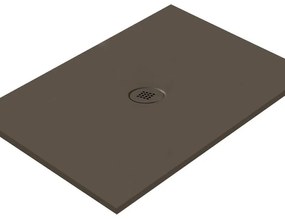 Piatto doccia in ceramica extra slim caffè L 200 x L 90 cm