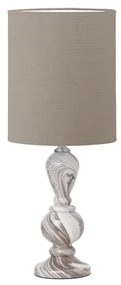 Christine Lampada da Tavolo Taupe Swirl/Gertrud Alpaca - Cozy Living