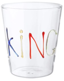 Bicchiere acqua king in vetro borosilicato, da 380 ml